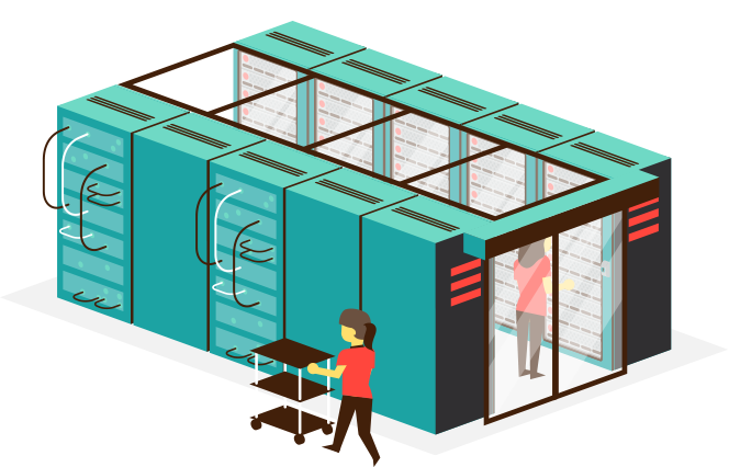 Onbeperkte toegang tot jouw colocation