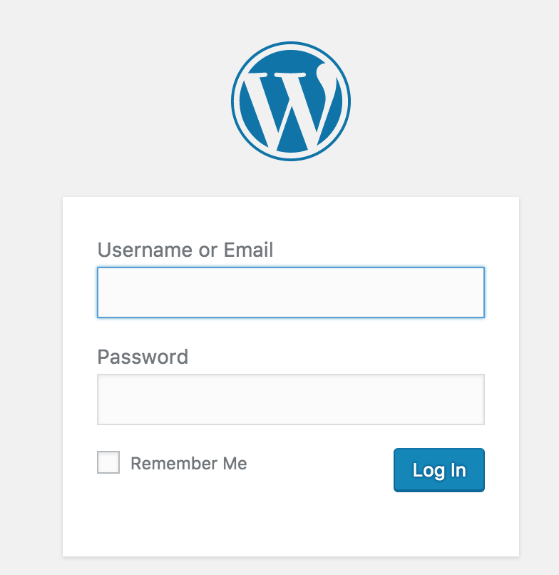 Inloggen op WordPress