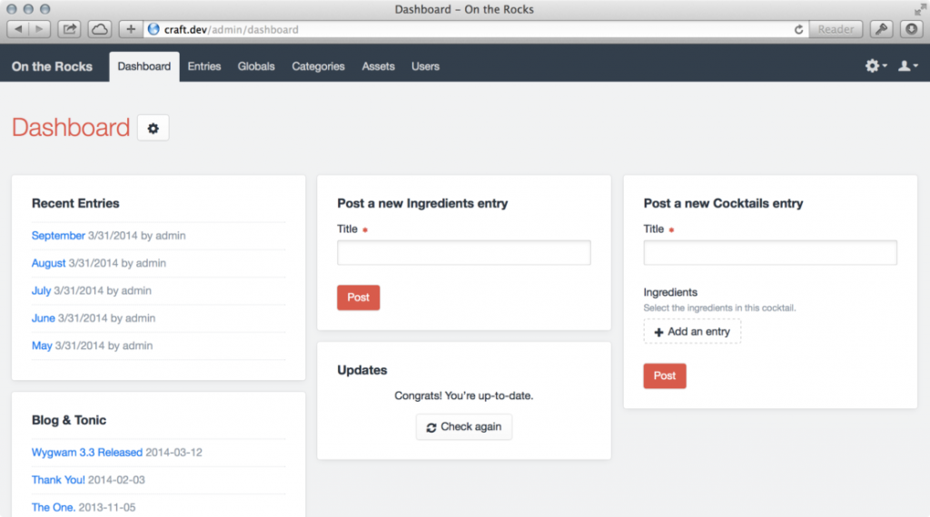 craft-cms-dashboard