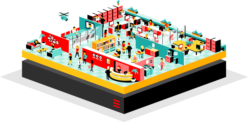 Managed enterprise hosting solution