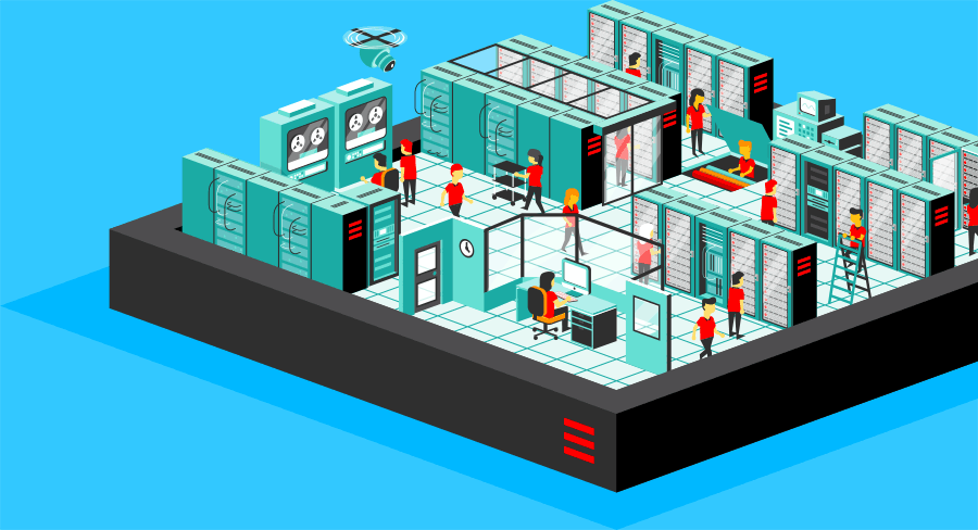 Managed infrastructuur laag Managed hosting providers: managed infrastructuur (datacenter)