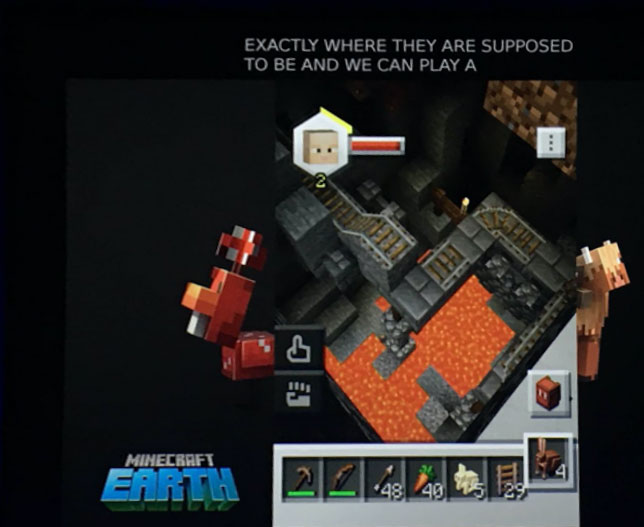 Zo ziet Minecraft Earth eruit
