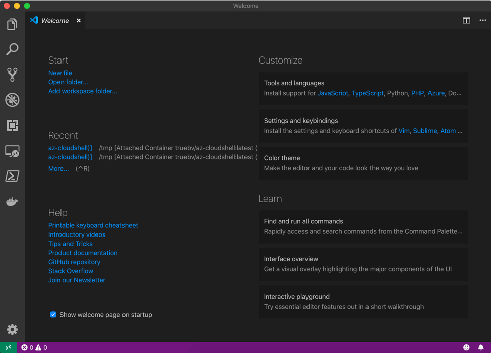 Azure DevOps Microsoft Ignite screenshot visual studio