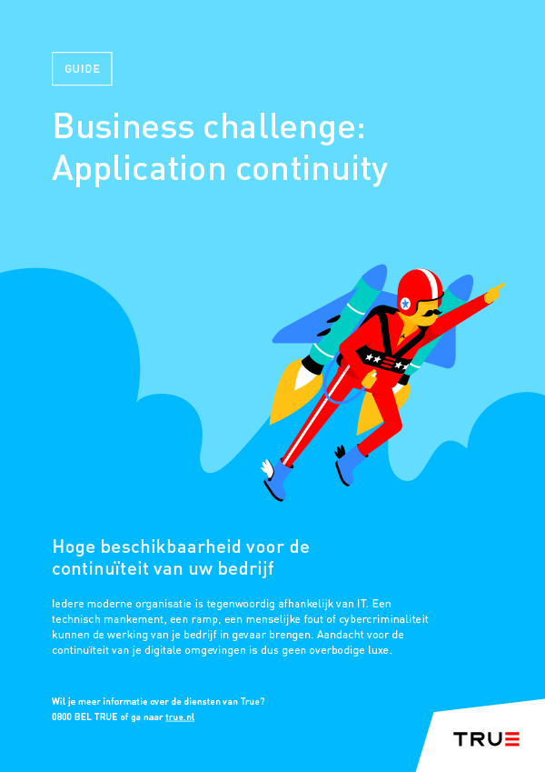 Application Continuity voor uw applicaties en bedrijf