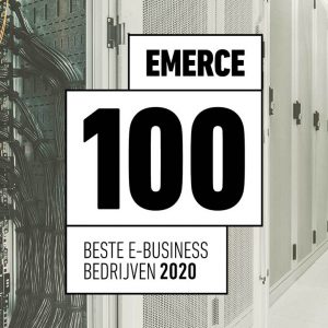 True op nummer 1 in categorie hosting Emerce 100