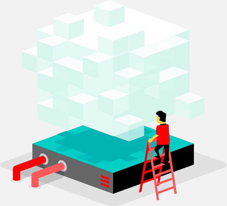 Private cloud van True afbeelding