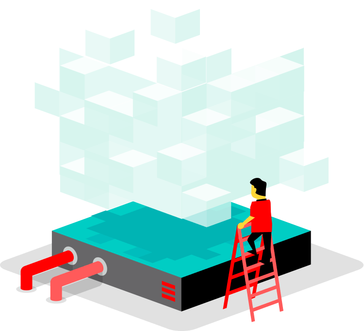 Wat is een private cloud afbeelding