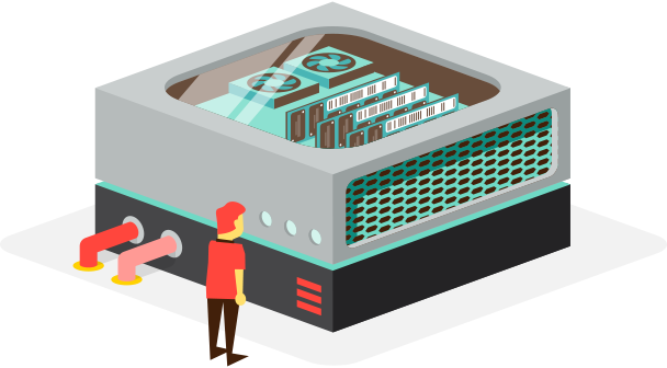 Dedicated server webhosting